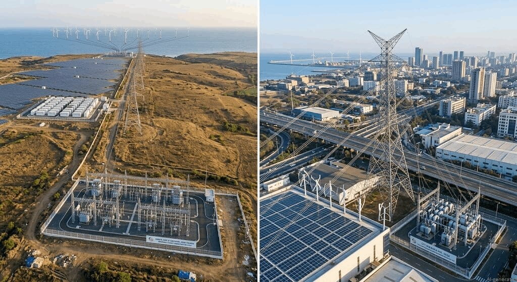 Transmission Line - Power grid infrastructure